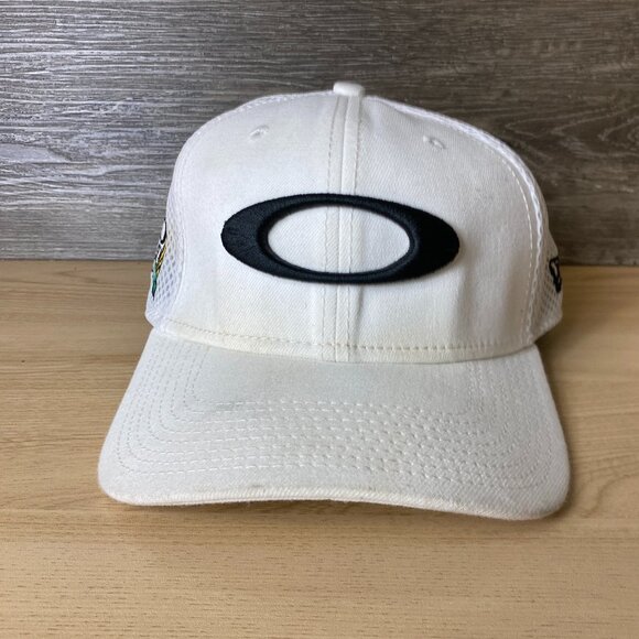 Oakley Pro Am Hat Cap Fitted Mens Large Golf Tournament Mesh New Era Stretch - Picture 1 of 10
